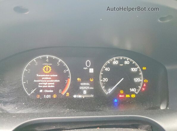 3CZRZ1H33RM715960 2024 HONDA HR-V Blue Սարքավորումների վահանակի տեսք