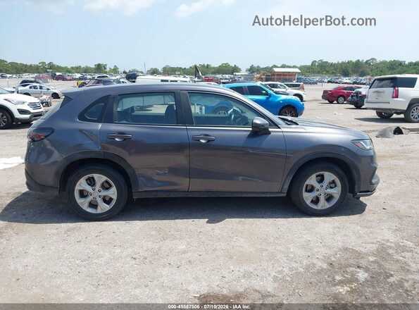 3CZRZ1H34PM740802 2023 HONDA HR-V Gray Widok wnętrza z tyłu