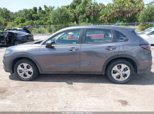 3CZRZ1H34PM740802 2023 HONDA HR-V Gray Widok wnętrza 360 stopni