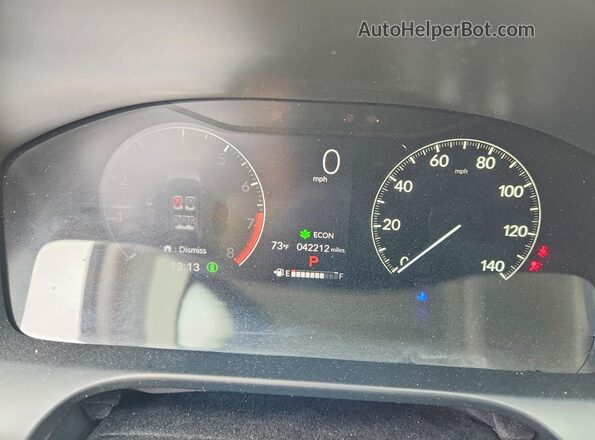 3CZRZ1H34RM702618 2024 HONDA HR-V White Вид щитка приладів