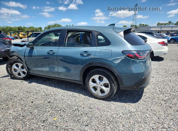 3CZRZ1H35RM701221 2024 HONDA HR-V Blue Rear left