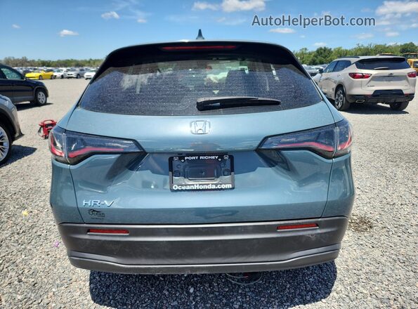 3CZRZ1H35RM701221 2024 HONDA HR-V Blue Rear view