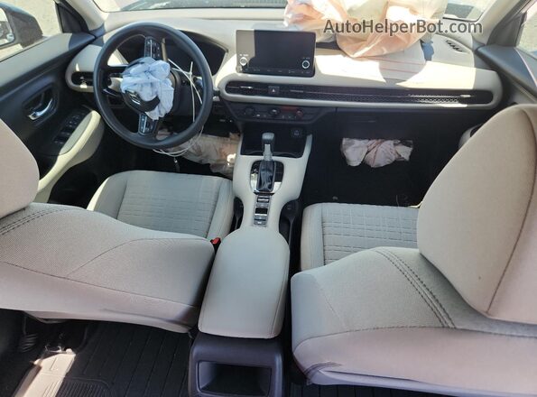 3CZRZ1H35RM701221 2024 HONDA HR-V Blue Dashboard view