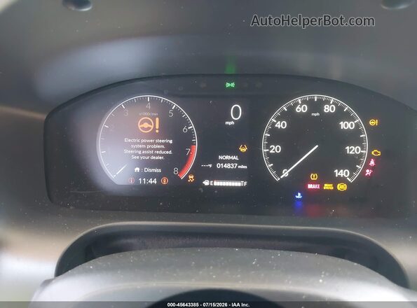3CZRZ1H35SM719580 2025 HONDA HR-V Серый Вид задних сидений