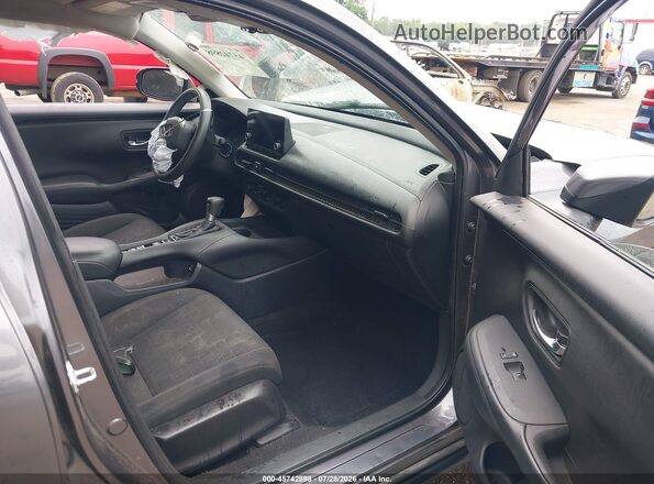 3CZRZ1H36PM702844 2023 HONDA HR-V Gray Вид салону спереду