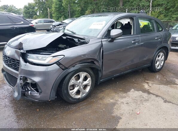 3CZRZ1H36PM702844 2023 HONDA HR-V Gray Передня ліва чверть