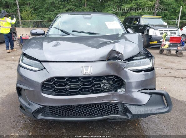 3CZRZ1H36PM702844 2023 HONDA HR-V Gray Вид щитка приладів