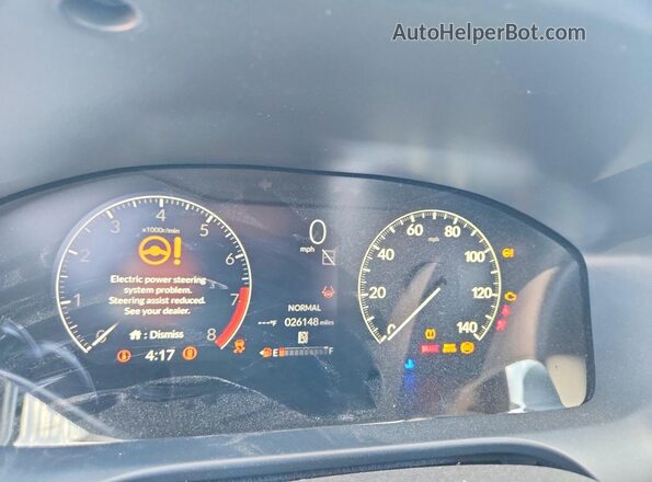 3CZRZ1H36RM761024 2024 HONDA HR-V Белый Вид щитка приборов