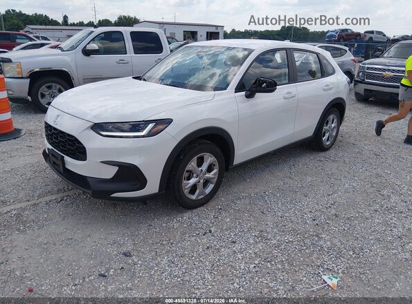 3CZRZ1H37RM729103 2024 HONDA HR-V White Vista tres cuartos delantera izquierda