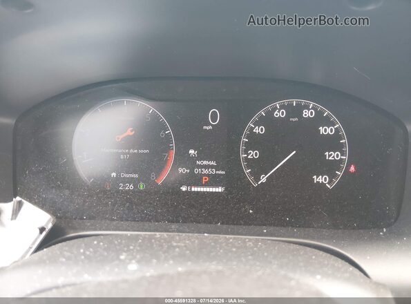 3CZRZ1H37RM729103 2024 HONDA HR-V White Vista de los asientos traseros