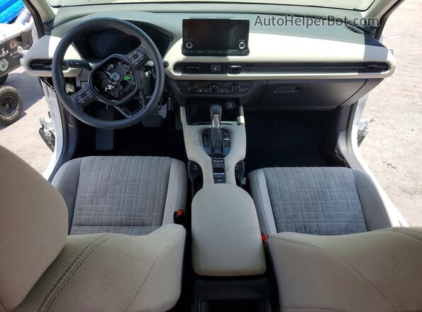 3CZRZ1H37RM760318 2024 HONDA HR-V White Առջևի վահանակի տեսք