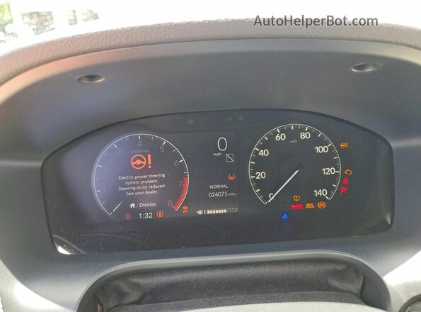 3CZRZ1H37RM760318 2024 HONDA HR-V White Սարքավորումների վահանակի տեսք