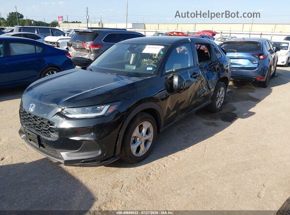 3CZRZ1H37SM740852 2025 HONDA HR-V Black Vista tres cuartos delantera izquierda