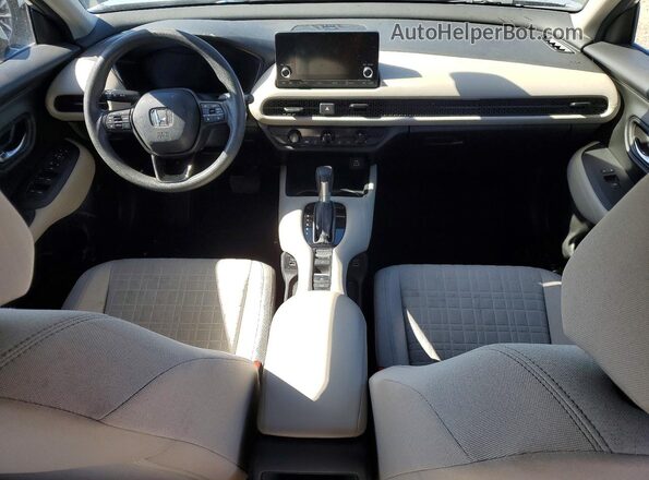 3CZRZ1H38PM737868 2023 HONDA HR-V Silver Dashboard view