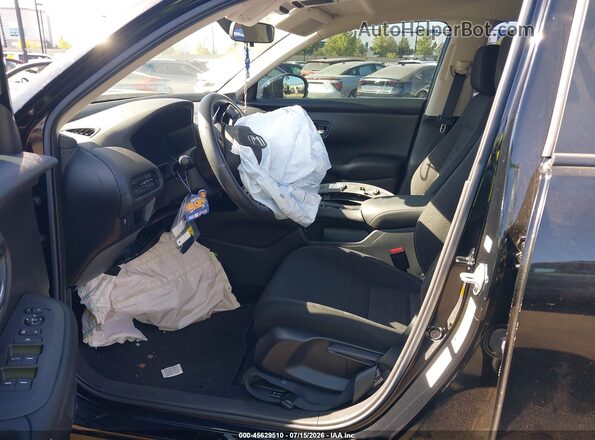 3CZRZ1H39RM711394 2024 HONDA HR-V Black Widok wnętrza z przodu