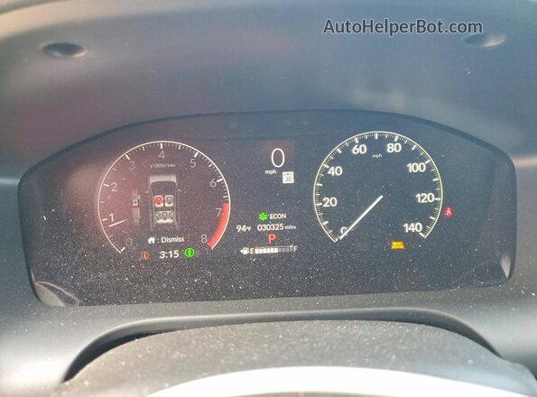3CZRZ1H39SM714432 2025 HONDA HR-V Black Instrument cluster view