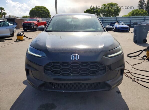 3CZRZ1H39SM714432 2025 HONDA HR-V Black Front view