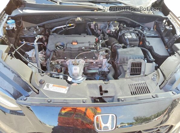 3CZRZ1H39SM714432 2025 HONDA HR-V Black Engine compartment view