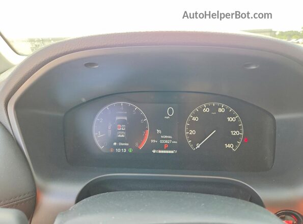 3CZRZ1H39TM725092 2026 HONDA HR-V Black Instrument cluster view