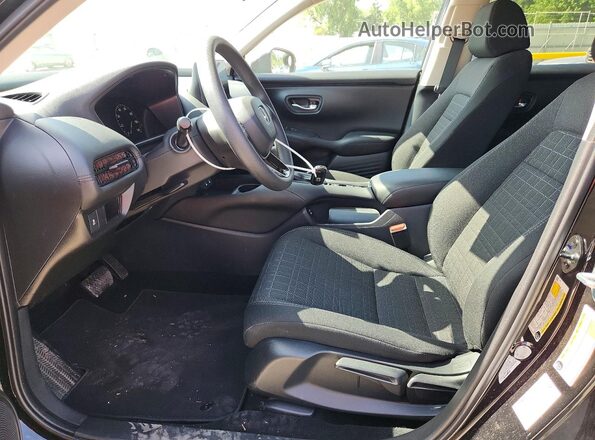 3CZRZ1H39TM725092 2026 HONDA HR-V Black Front interior view