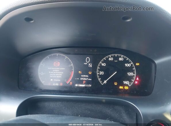 3CZRZ1H3XPM709540 2023 HONDA HR-V White Widok tylnych siedzeń