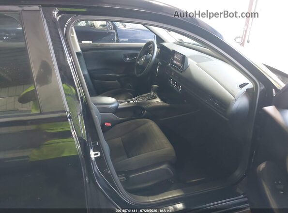 3CZRZ1H3XPM709781 2023 HONDA HR-V Black წინა სალონის ხედი