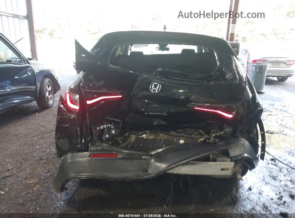 3CZRZ1H3XPM709781 2023 HONDA HR-V Black წინა ხედი