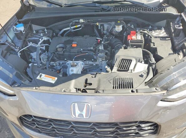 3CZRZ1H3XRM713137 2024 HONDA HR-V Gray Rear interior view