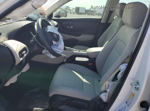 3CZRZ1H3XRM737986 2024 HONDA HR-V White Widok wnętrza z przodu