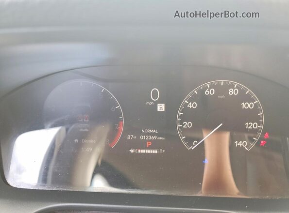 3CZRZ1H3XSM756253 2025 HONDA HR-V Silver Вид щитка приладів