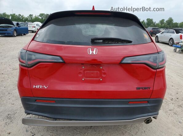 3CZRZ1H50PM720600 2023 HONDA HR-V Red Rear view