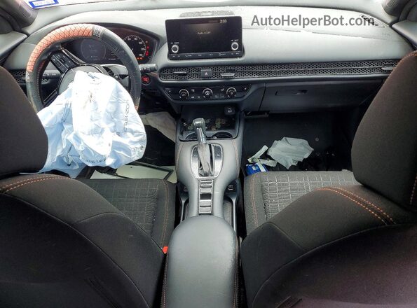 3CZRZ1H50PM720600 2023 HONDA HR-V Red Dashboard view