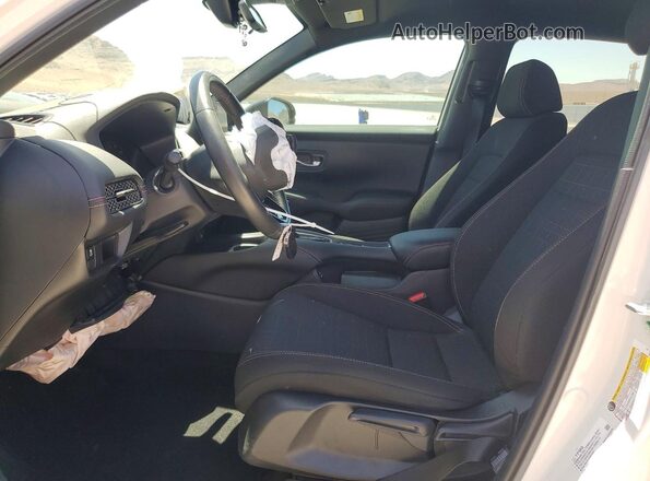 3CZRZ1H50RM733947 2024 HONDA HR-V White Widok wnętrza z przodu