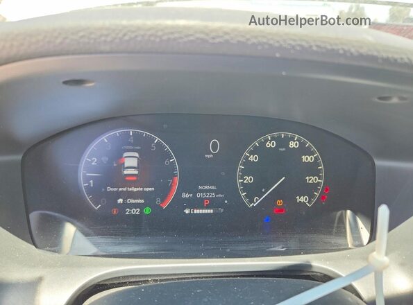 3CZRZ1H50SM710609 2025 HONDA HR-V White Սարքավորումների վահանակի տեսք