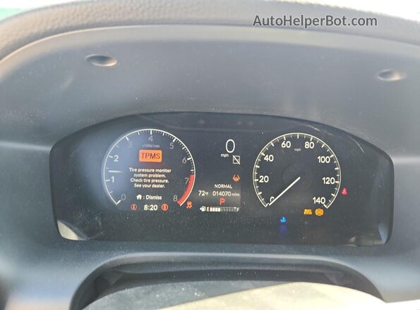 3CZRZ1H50SM732237 2025 HONDA HR-V Gray Vista del cuadro de instrumentos