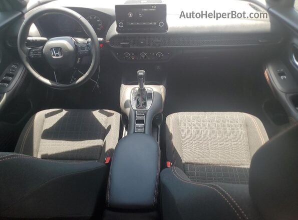 3CZRZ1H50SM743335 2025 HONDA HR-V Red Dashboard view
