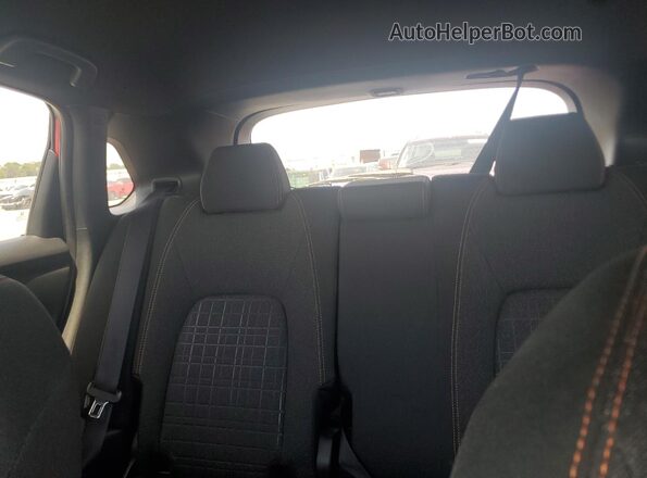 3CZRZ1H50SM743335 2025 HONDA HR-V Red Rear seats view