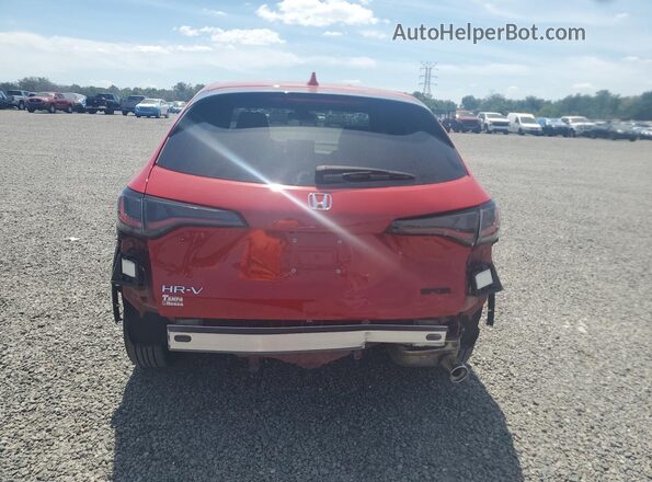 3CZRZ1H50SM743335 2025 HONDA HR-V Red Rear view