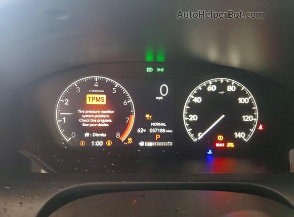 3CZRZ1H50SM752648 2025 HONDA HR-V White Սարքավորումների վահանակի տեսք