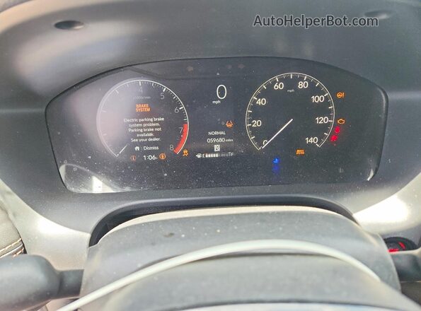 3CZRZ1H50TM704522 2026 HONDA HR-V Teal Սարքավորումների վահանակի տեսք