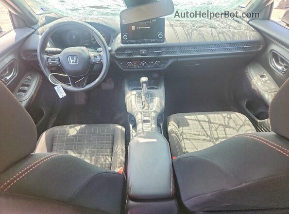 3CZRZ1H52PM734224 2023 HONDA HR-V White Dashboard view
