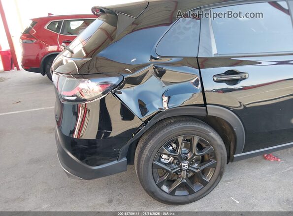 3CZRZ1H52RM745470 2024 HONDA HR-V Black წინა ხედი