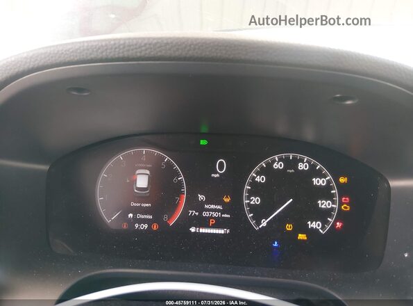 3CZRZ1H52RM745470 2024 HONDA HR-V Black უკანა სავარძლების ხედი