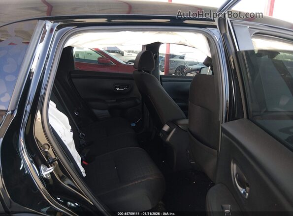 3CZRZ1H52RM745470 2024 HONDA HR-V Black VIN კოდის სტიკერის ხედი
