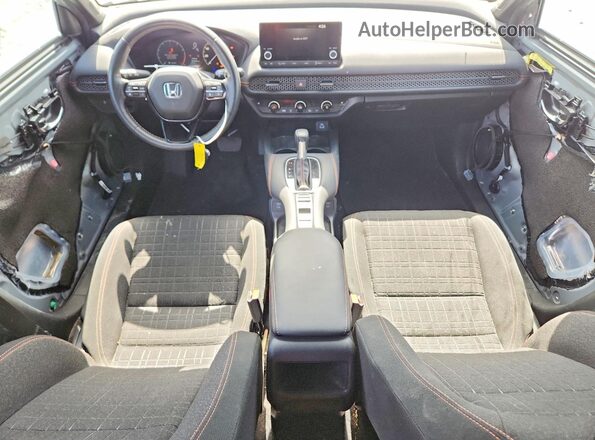 3CZRZ1H52RM752659 2024 HONDA HR-V Gray Dashboard view