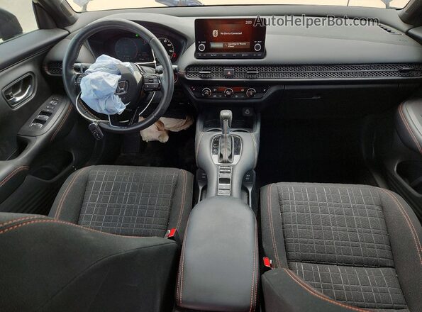 3CZRZ1H52RM761930 2024 HONDA HR-V Black Առջևի վահանակի տեսք