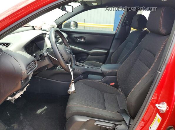 3CZRZ1H52SM724673 2025 HONDA HR-V Red Սալոնի դիմացի տեսք