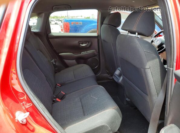 3CZRZ1H52SM724673 2025 HONDA HR-V Red Հետևի նստատեղերի տեսք