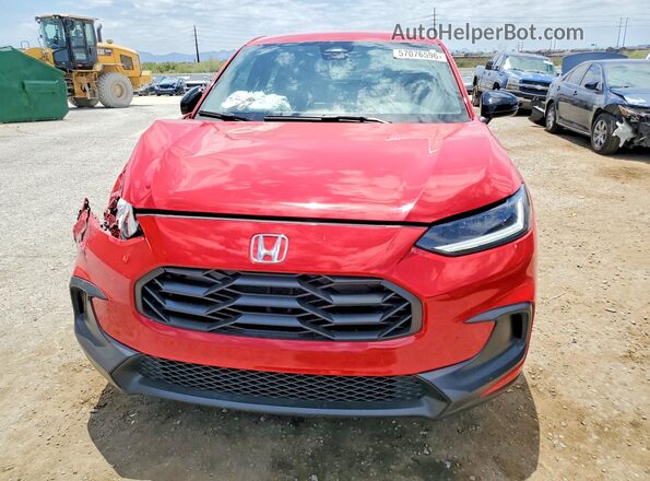 3CZRZ1H52SM724673 2025 HONDA HR-V Red Դիմացի տեսք