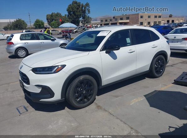 3CZRZ1H53RM709870 2024 HONDA HR-V White Vista tres cuartos delantera izquierda